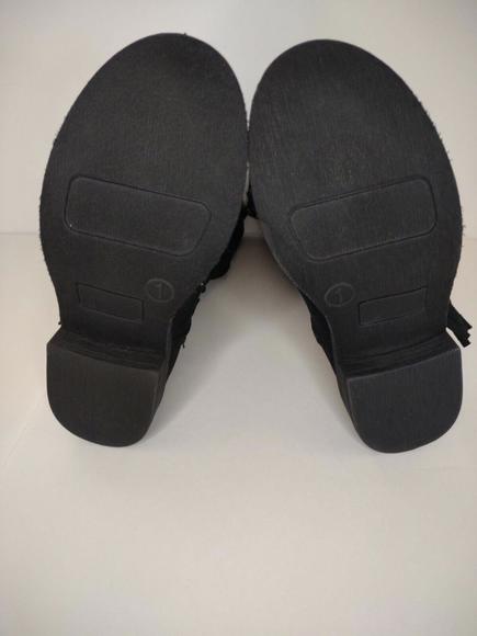 Ellen Suede Black Boots Girl's size 1 ( Kohl's) - Picture 4 of 4